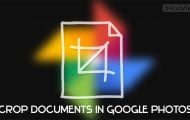 google photos crop documents
