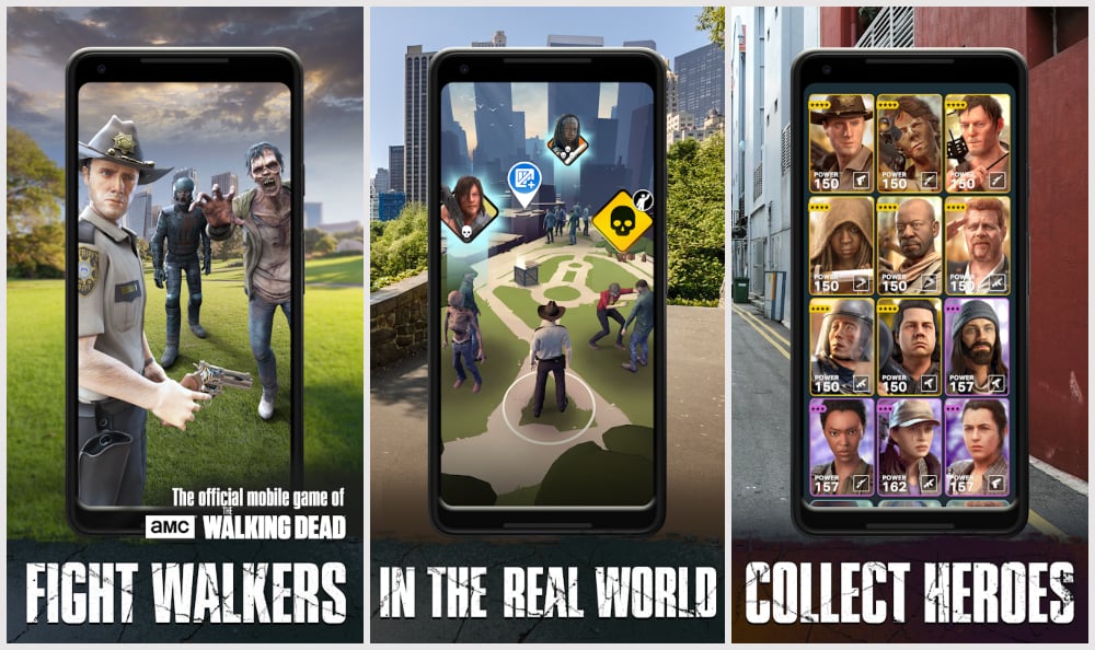 Walking Dead Augmented Reality Games