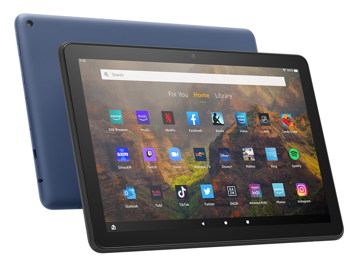 Fire HD 10 tablet, 10.1", 1080p Full HD, 32 GB, latest model (2021 release), Black : Amazon.ca: Everything Else