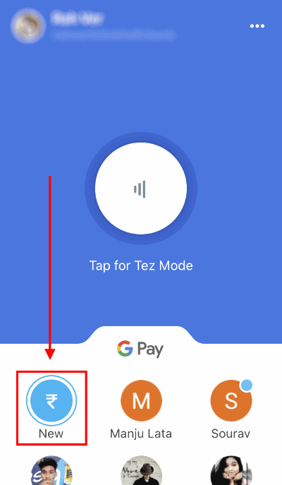 pay credit card bill google pay
